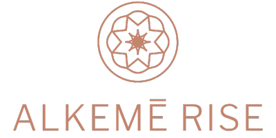 alkeme rise logo pink